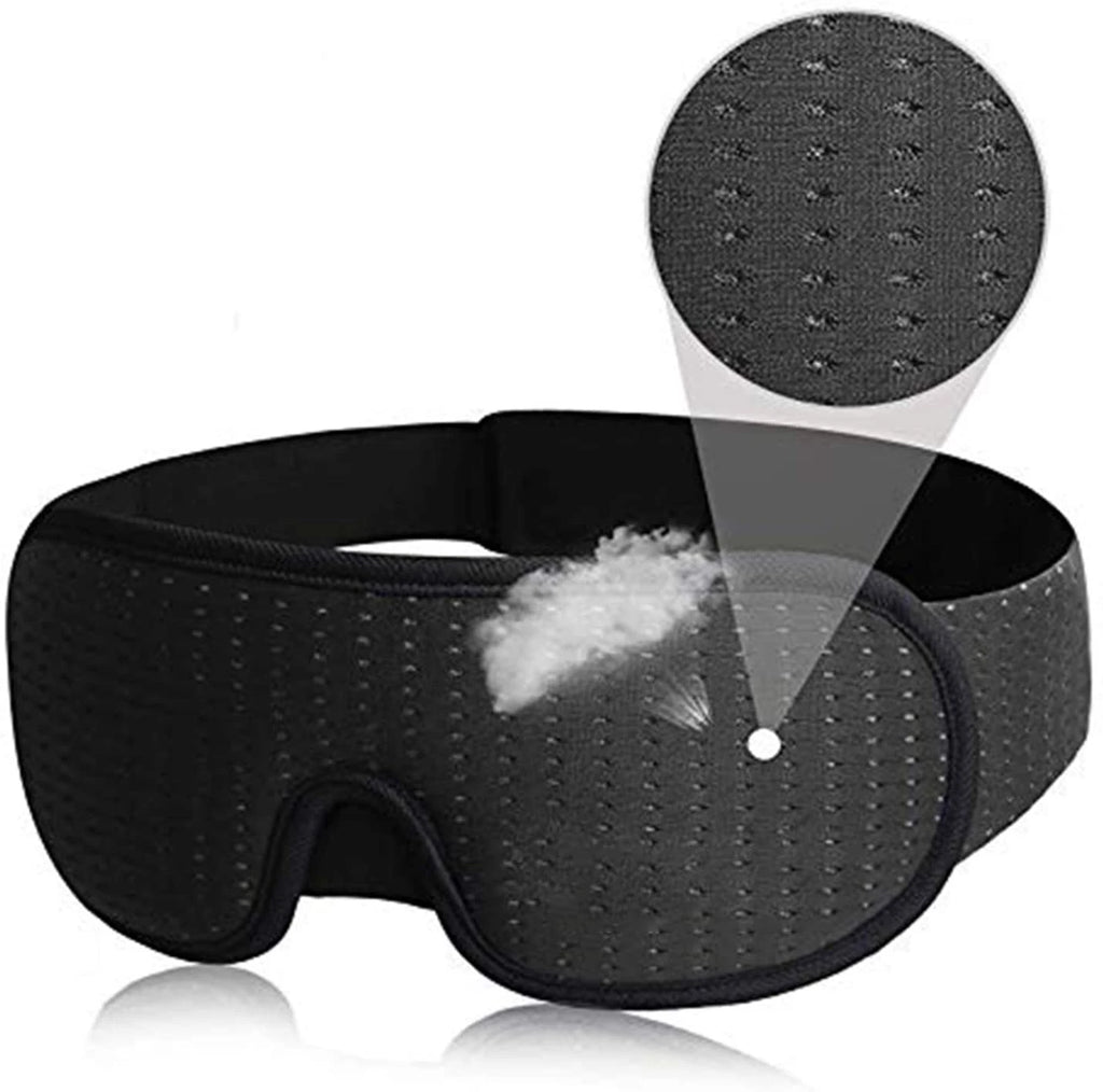 3D Mask for Sleep - Soft Padded