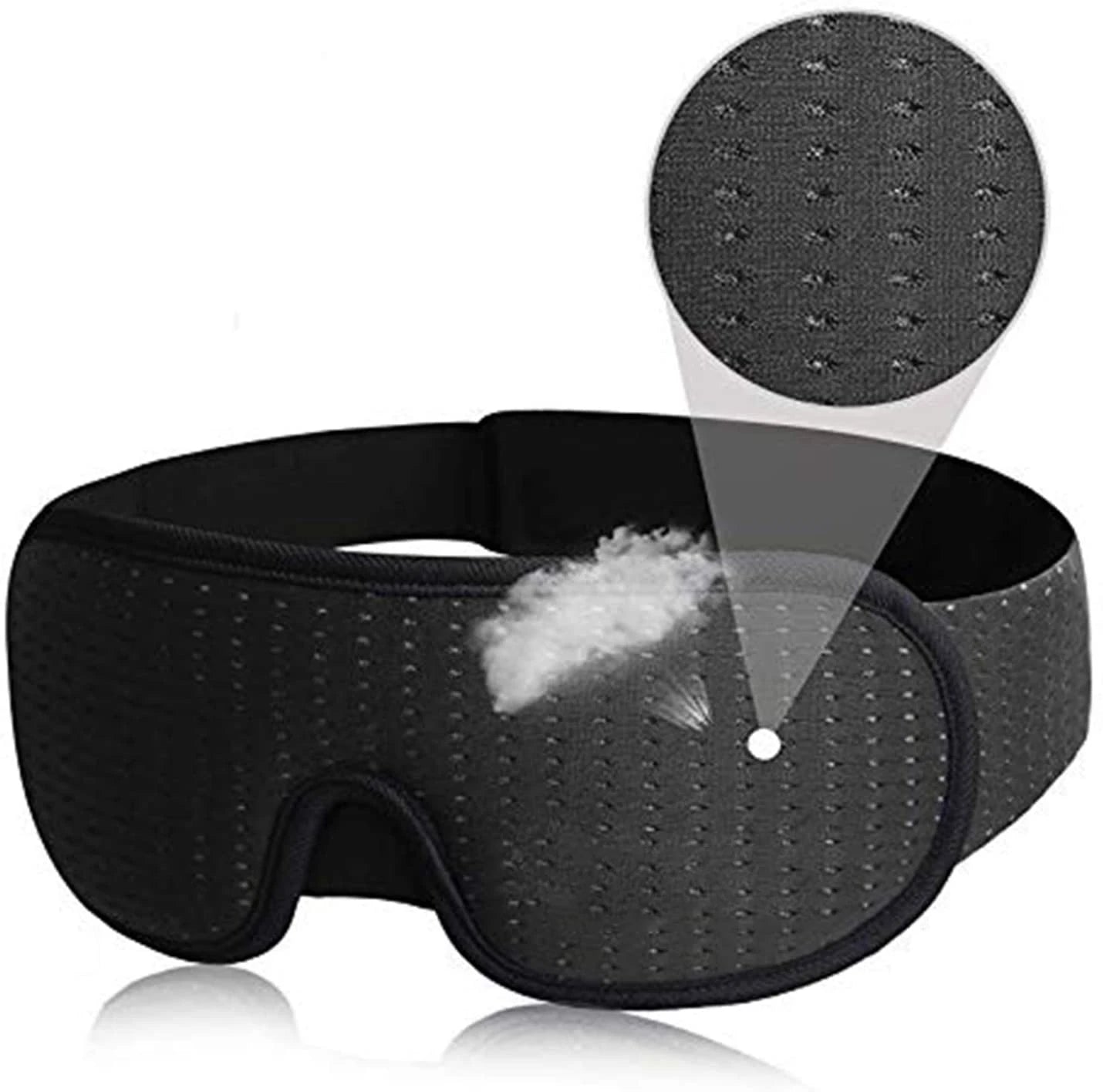 3D Mask for Sleep - Soft Padded