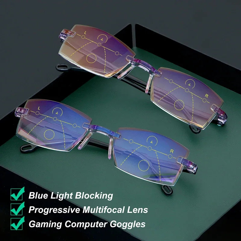 Bifocal Reading Glasses for Near and Far Vision