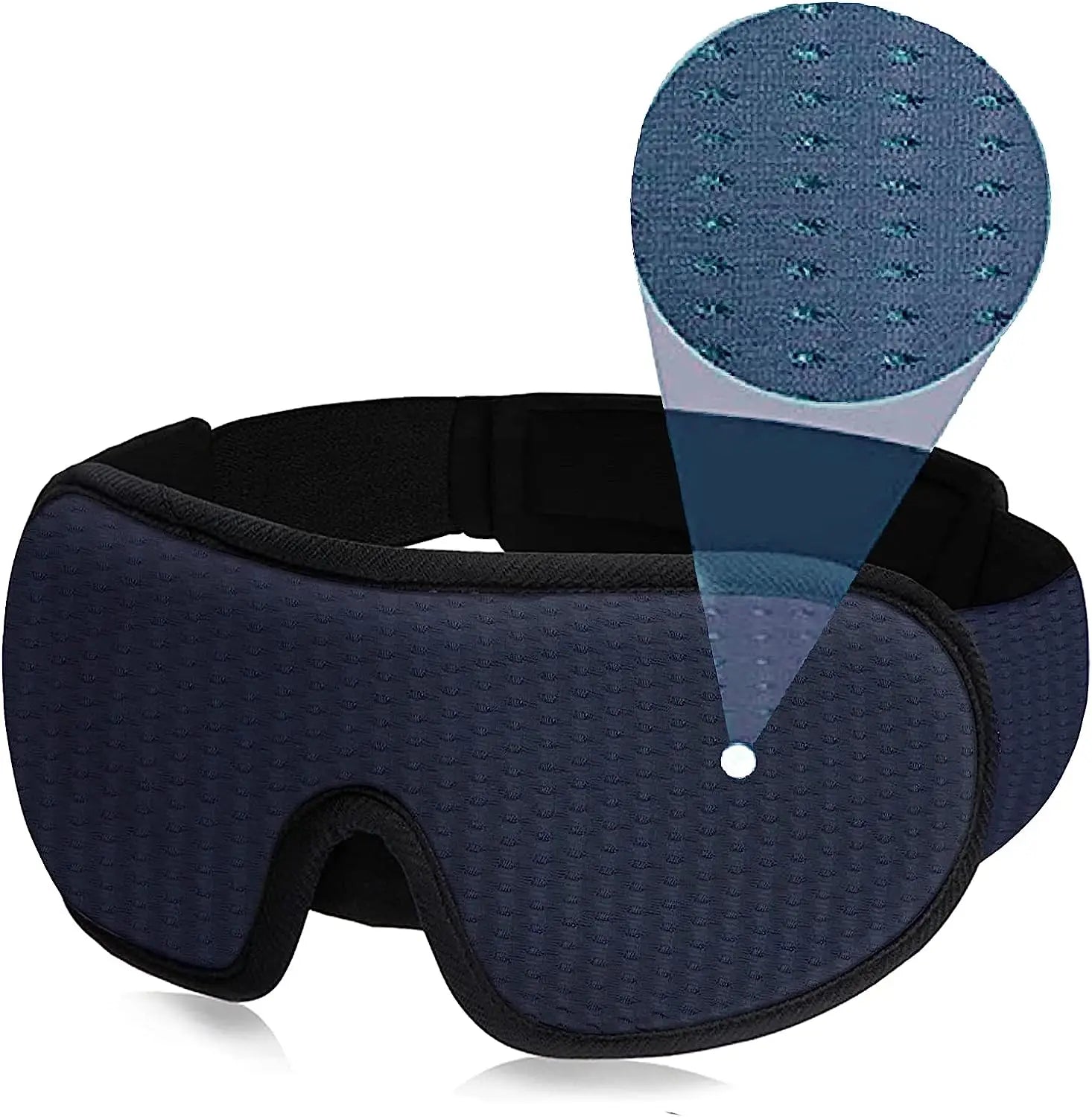 3D Mask for Sleep - Soft Padded