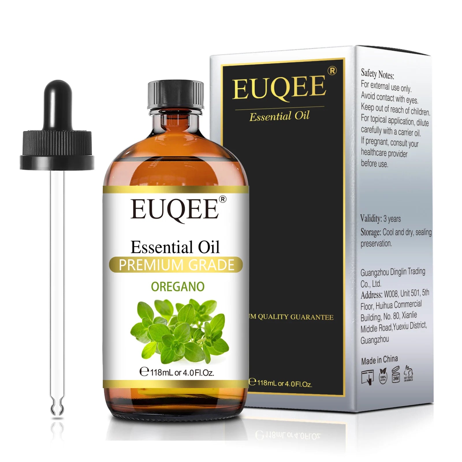 EUQEE 4 Fl Oz Essential Oils for Aromatherapy