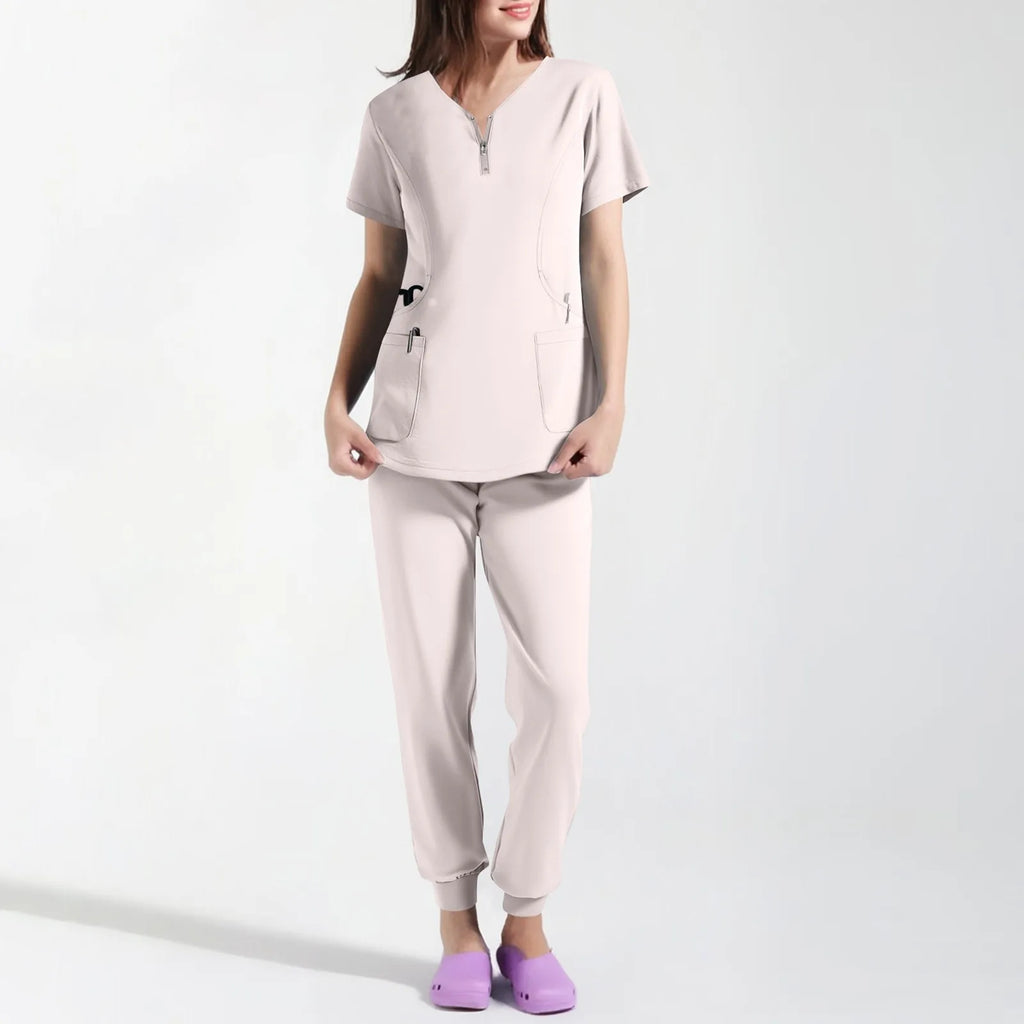 Scrubs Sets Medical Uniforms - Top + Jogger Pants