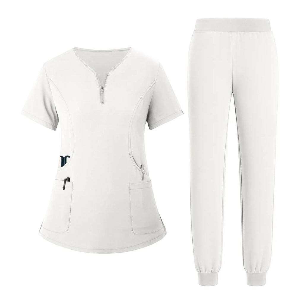 Scrubs Sets Medical Uniforms - Top + Jogger Pants