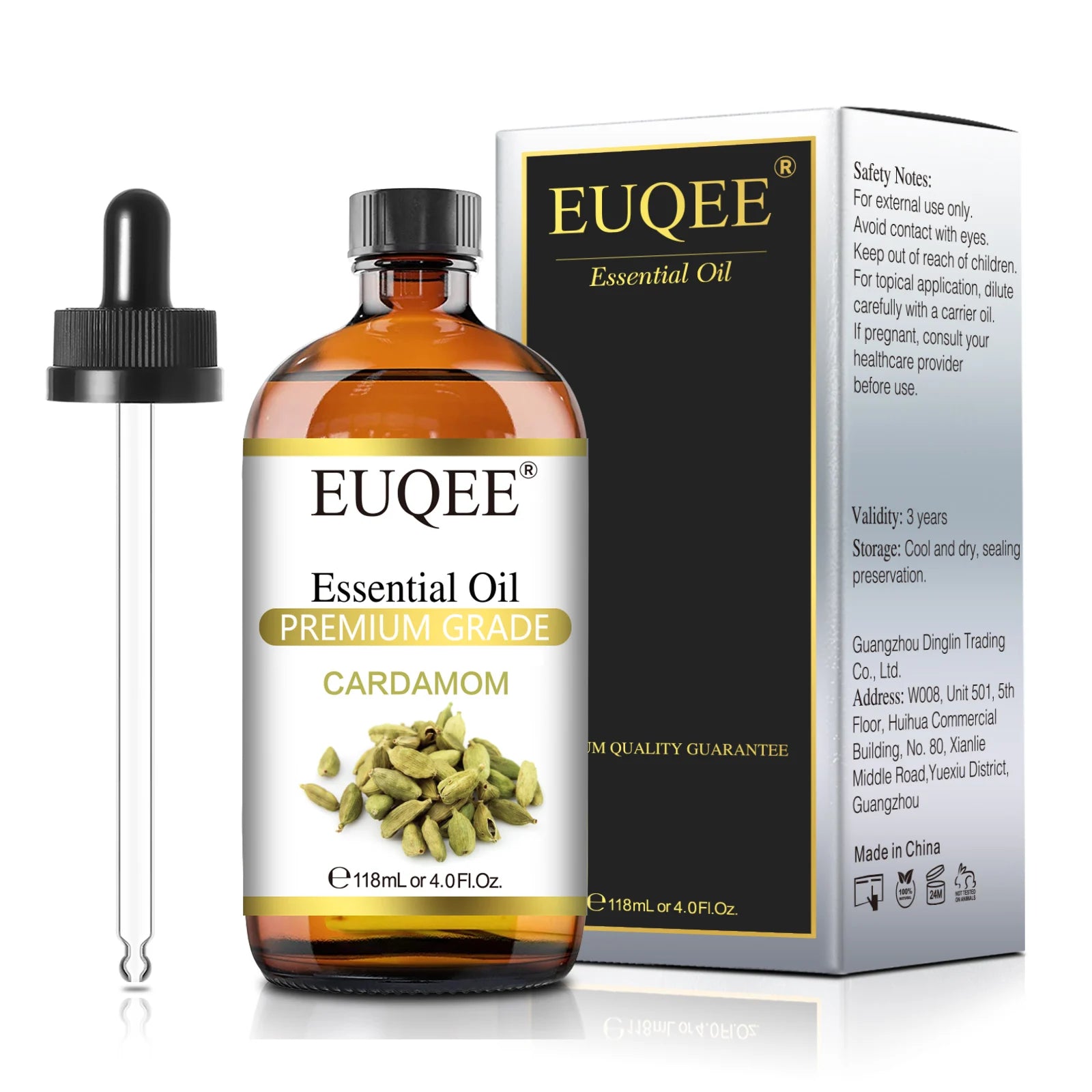 EUQEE 4 Fl Oz Essential Oils for Aromatherapy