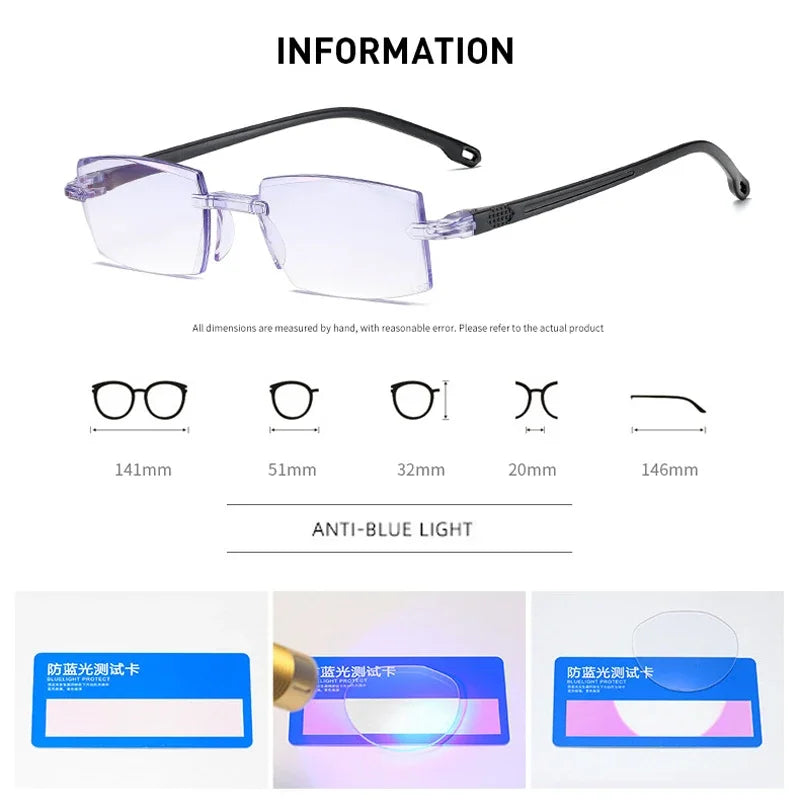 Bifocal Reading Glasses for Near and Far Vision