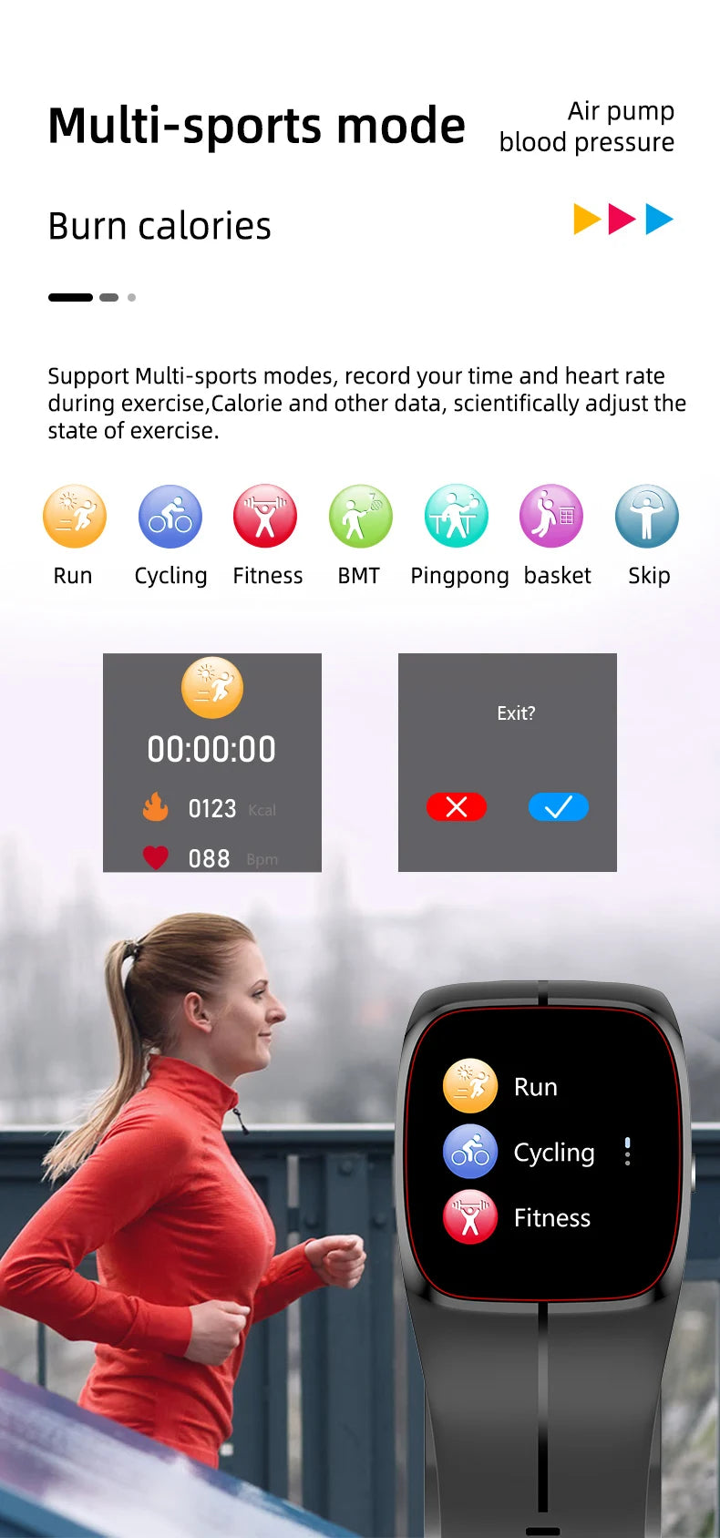 Medical Grade Blood Pressure Smartwatch