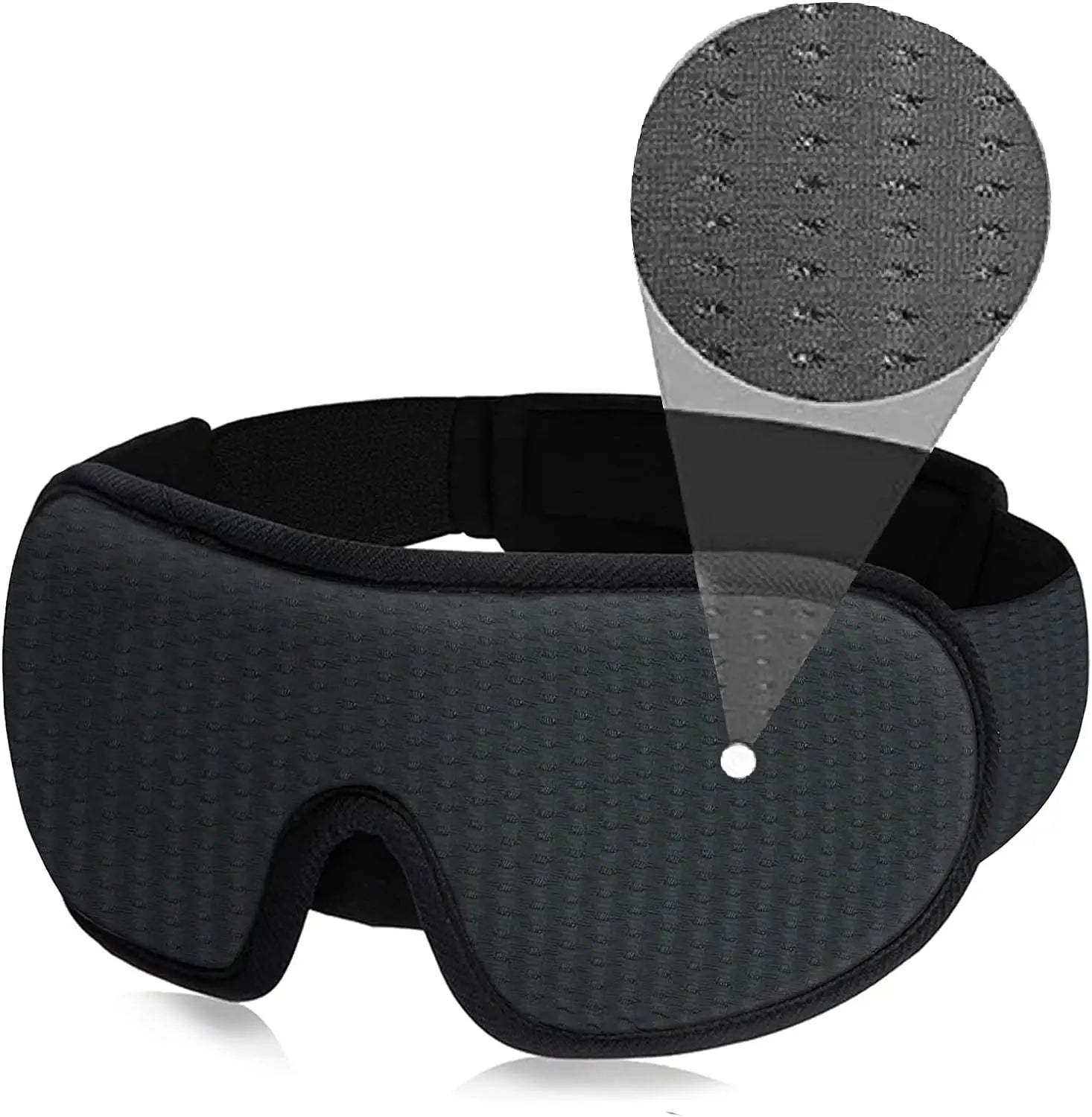 3D Mask for Sleep - Soft Padded