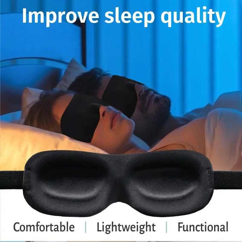 Concave Molded Night Sleep Face Masks