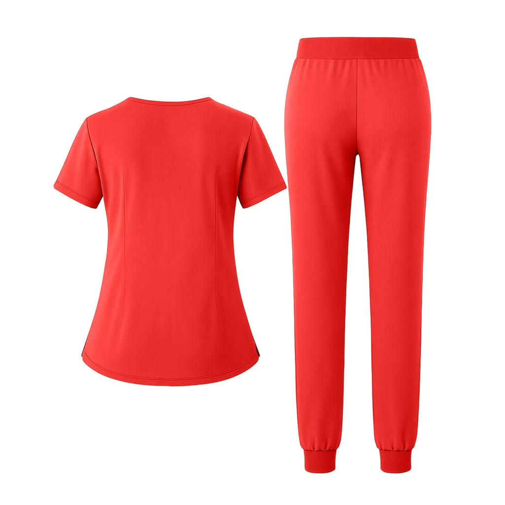 Scrubs Sets Medical Uniforms - Top + Jogger Pants