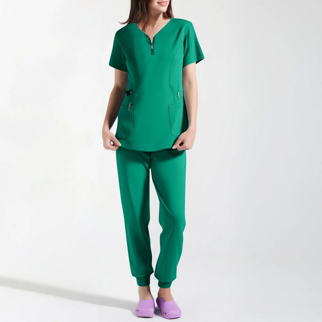 Scrubs Sets Medical Uniforms - Top + Jogger Pants
