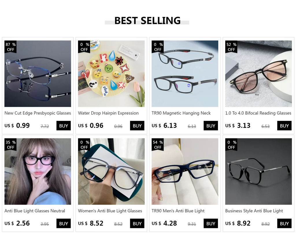 Bifocal Reading Glasses - Sunglasses