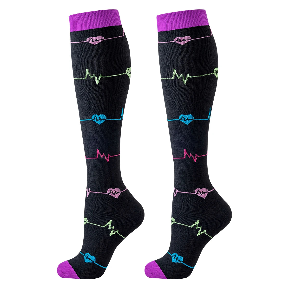 Compression Socks for Men/Women - 4 Pairs