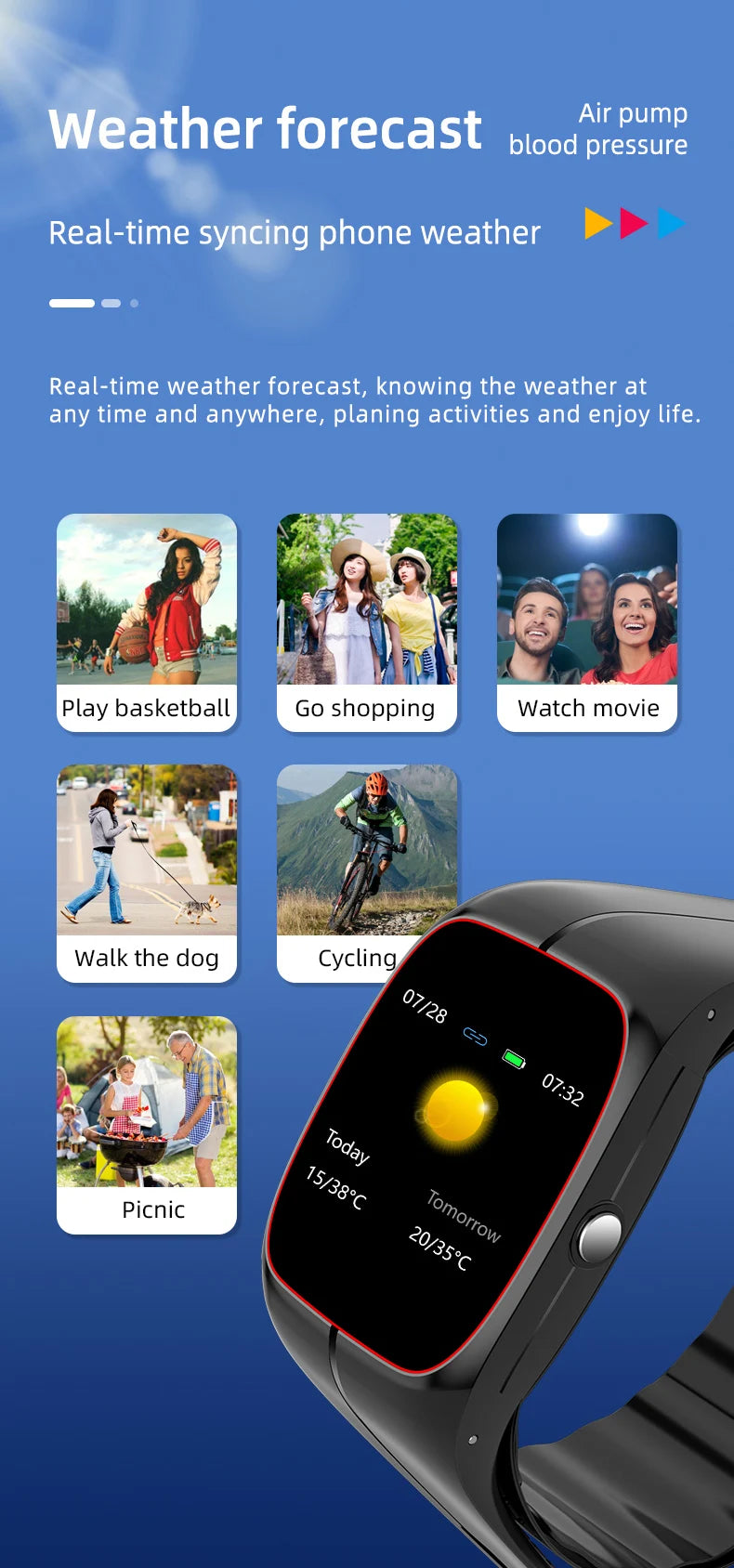 Medical Grade Blood Pressure Smartwatch
