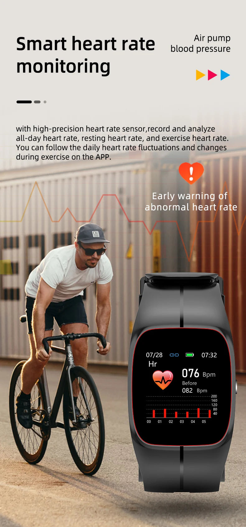 Medical Grade Blood Pressure Smartwatch