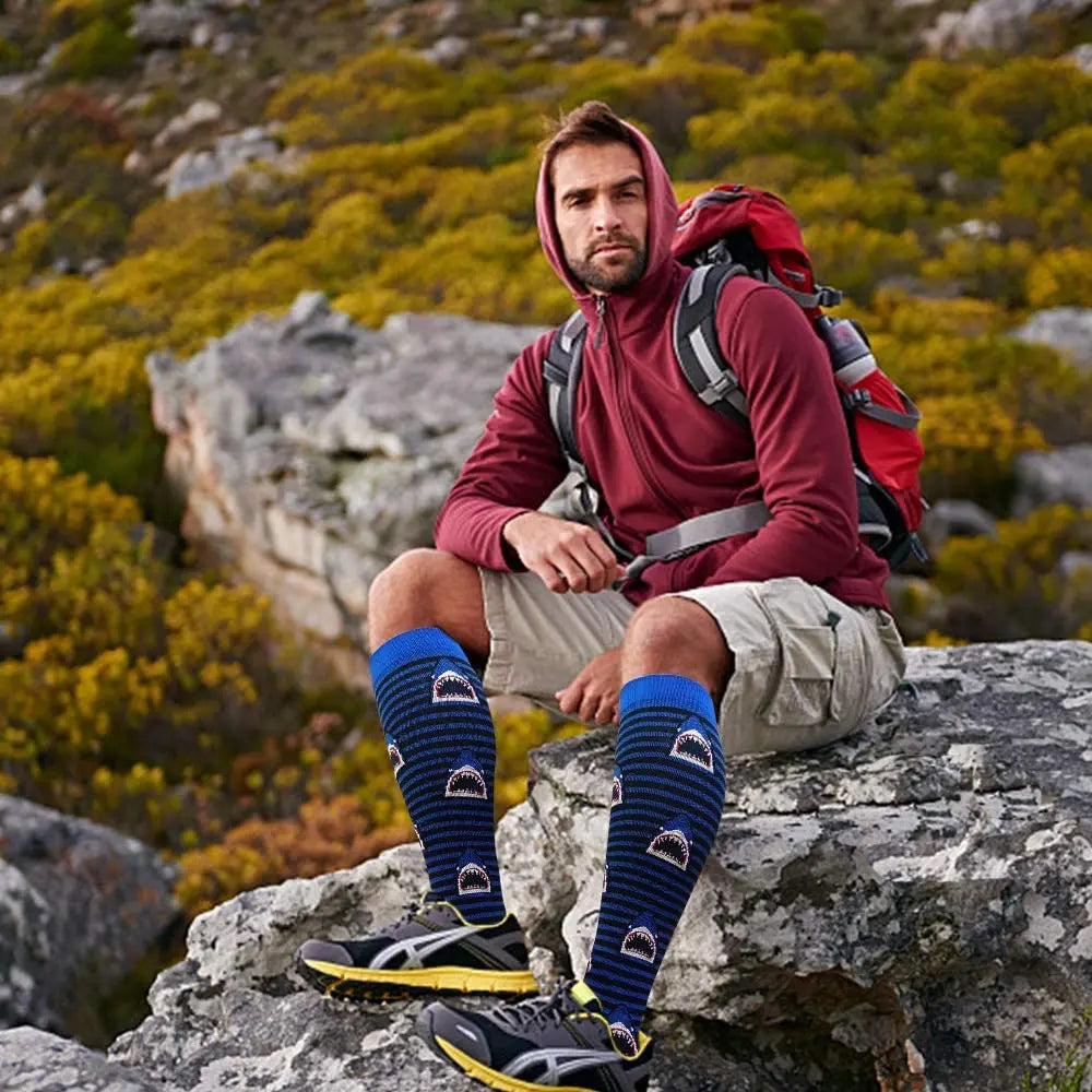 Compression Socks for Men/Women - 4 Pairs