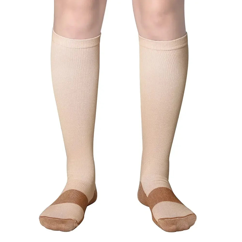3 Pair Copper Compression Socks Women/Men