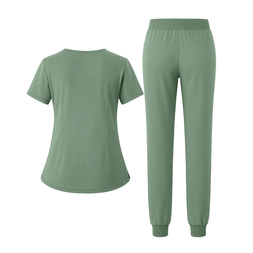 Scrubs Sets Medical Uniforms - Top + Jogger Pants