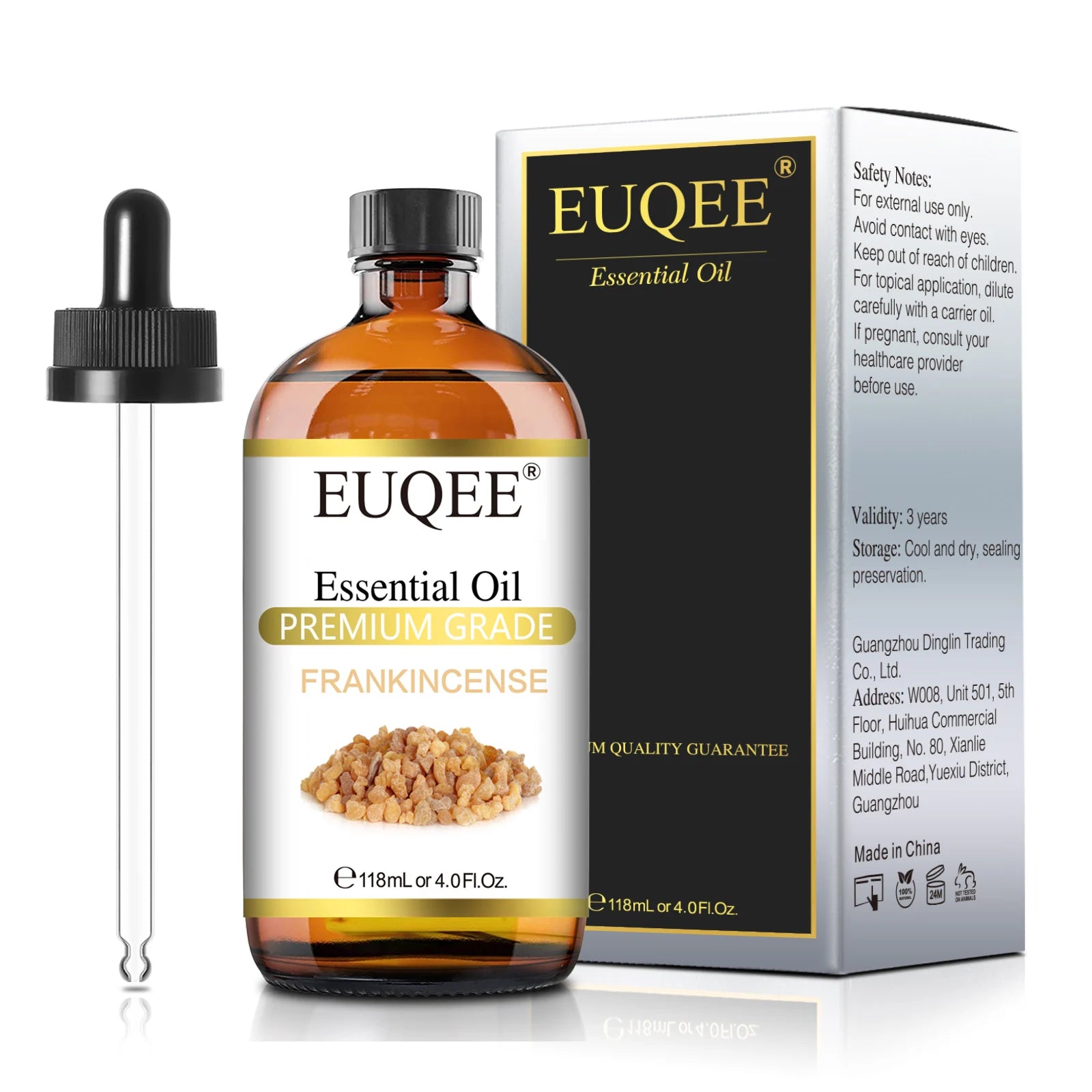 EUQEE 4 Fl Oz Essential Oils for Aromatherapy