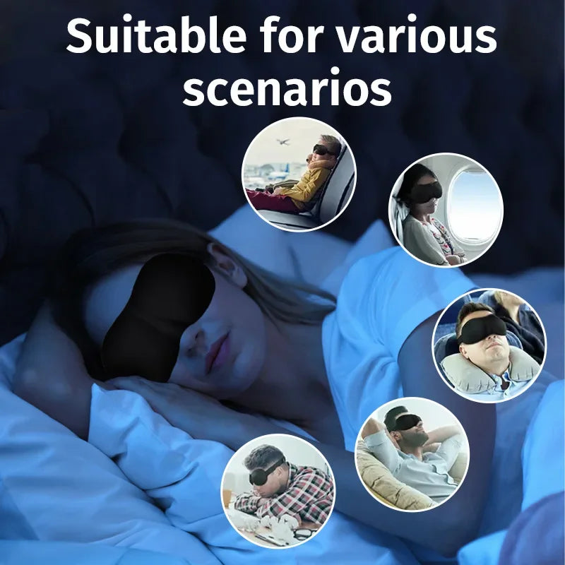 Concave Molded Night Sleep Face Masks