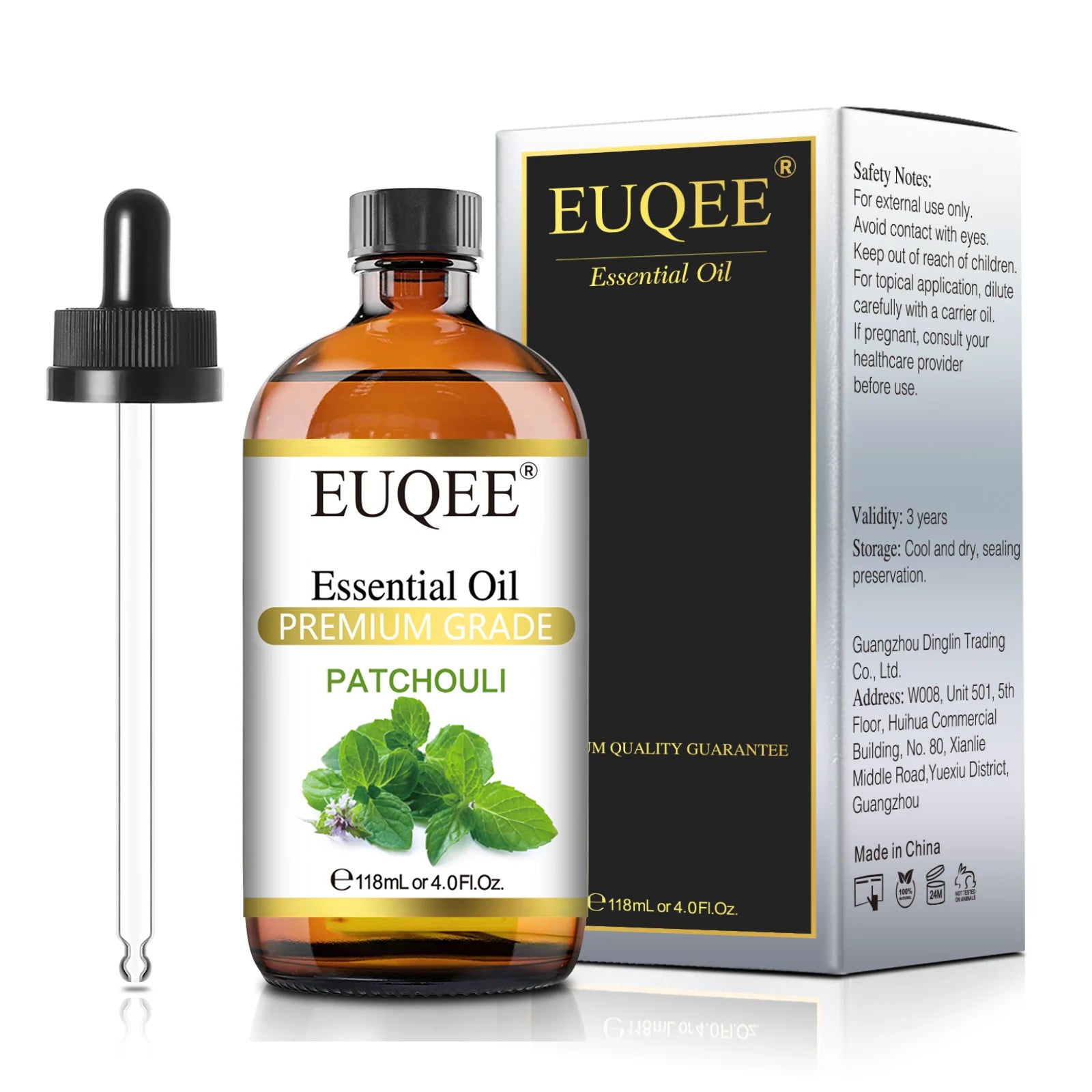 EUQEE 4 Fl Oz Essential Oils for Aromatherapy