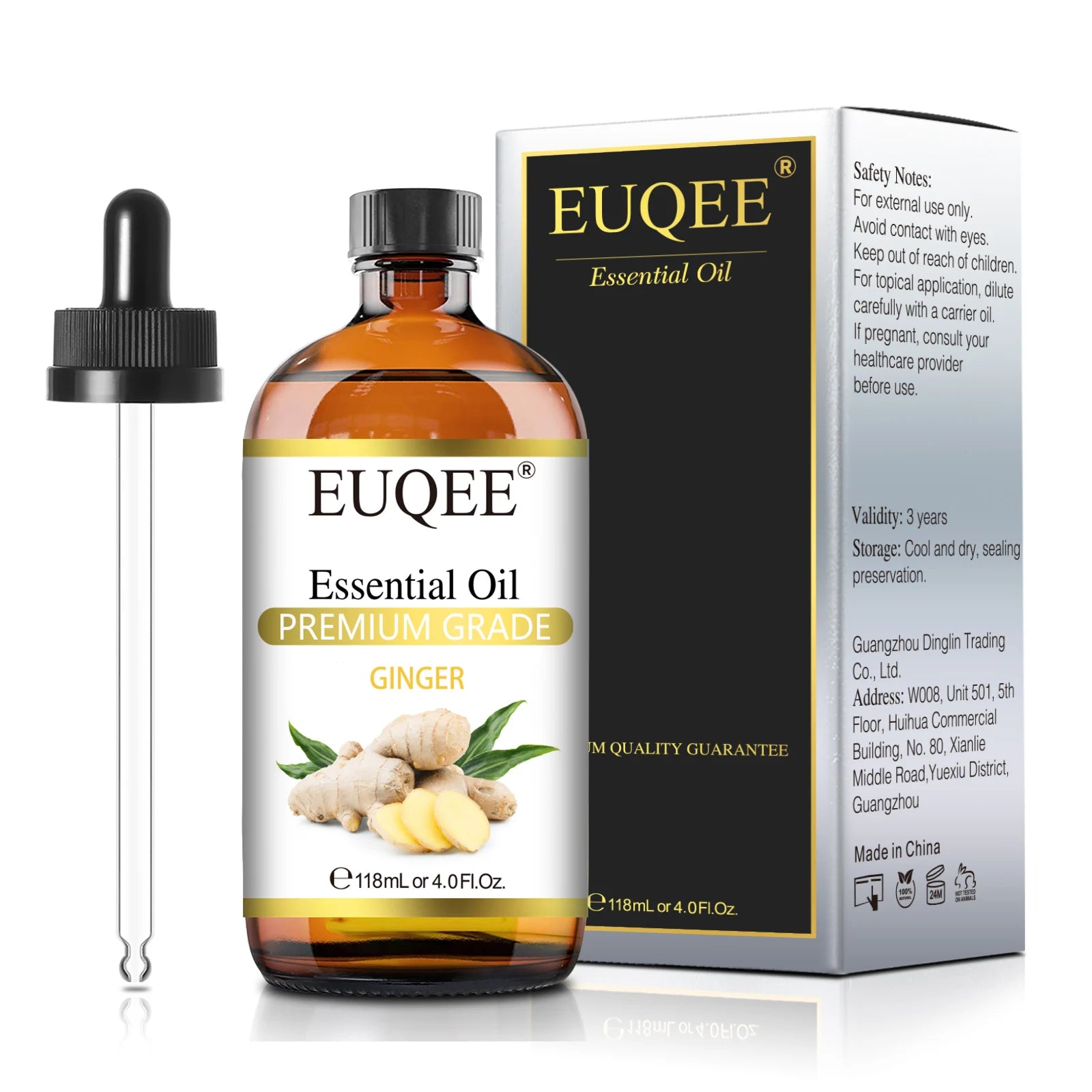 EUQEE 4 Fl Oz Essential Oils for Aromatherapy