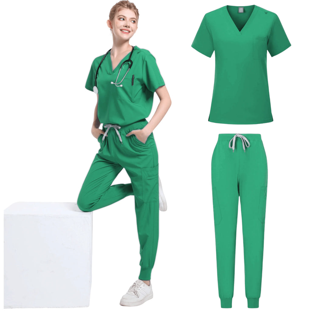 Scrubs Medical Uniforms Woman Multicolour SPA Beauty Uniform Dentist Veterinary Working Clothes Unisex Pharmacy Clinic Scrub Set
